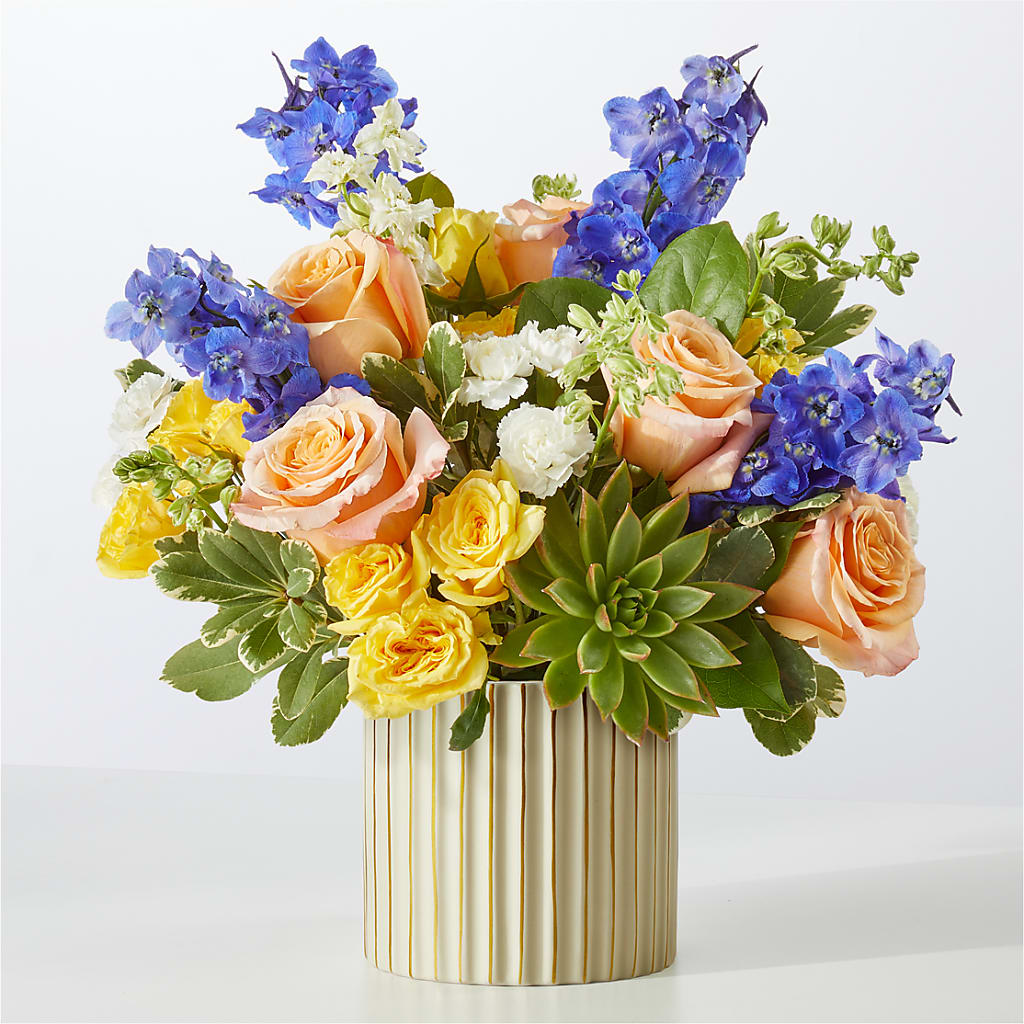 Cobalt Reverie Bouquet – Mano Florist, Dearborn Heights MI