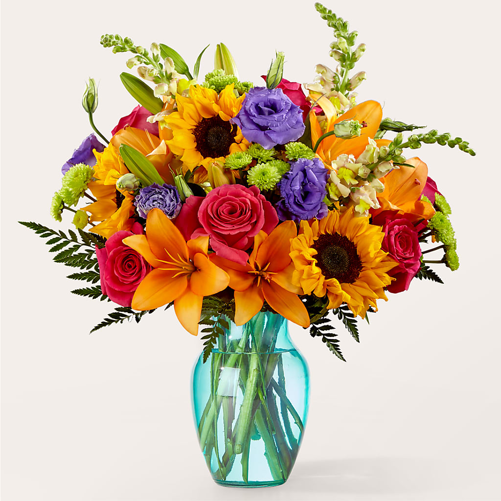 Double Rainbow Bouquet – Mano Florist, Dearborn Heights MI