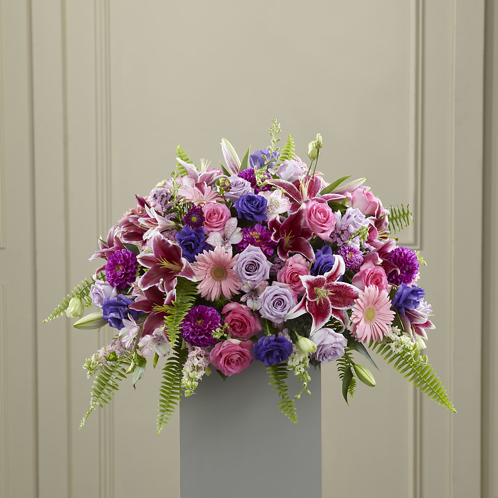 Fare Thee Well Pedestal – Mano Florist, Dearborn Heights MI