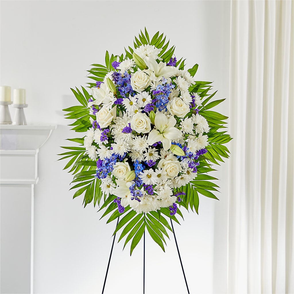 At Rest Standing Spray – Mano Florist, Dearborn Heights MI