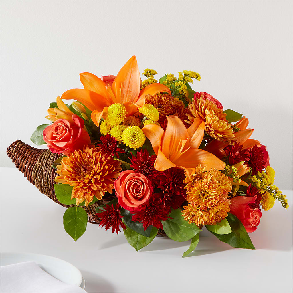 Bouquet of Blessings Cornucopia – Mano Florist, Dearborn Heights MI