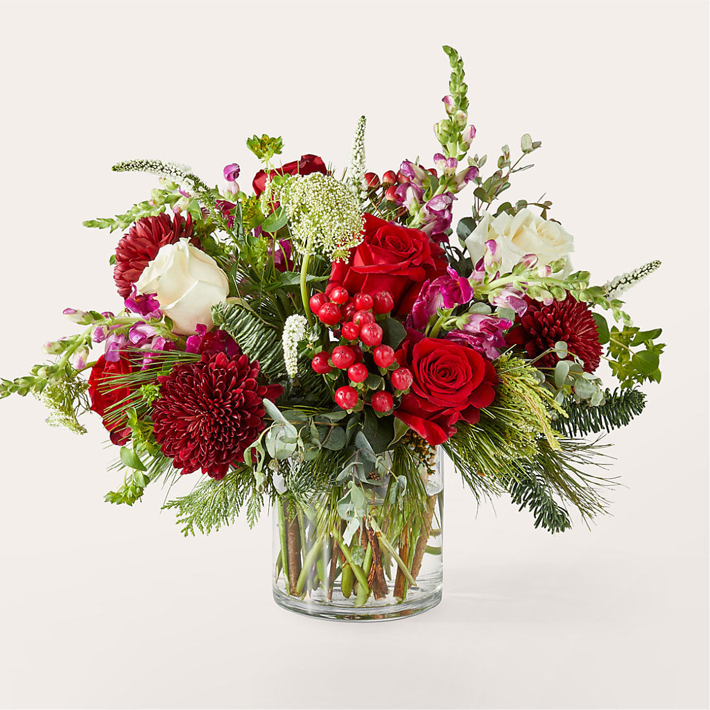Cranberry Fizz Bouquet – Mano Florist, Dearborn Heights MI