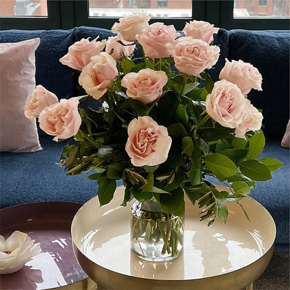 Long Stem Pink Rose Bouquet –  Mano Florist, Dearborn Heights MI